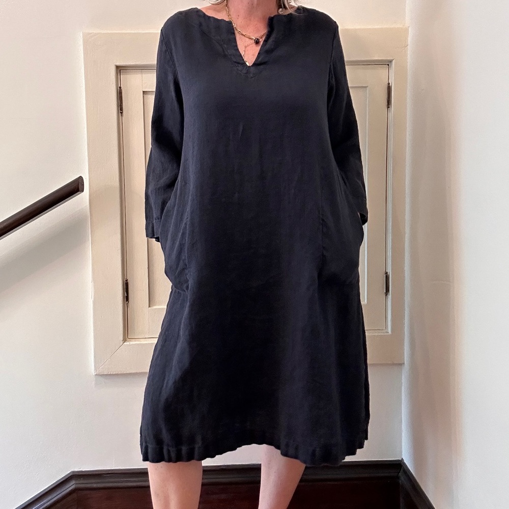 Artemesia 100% Linen Tunic - Size M Made in USA